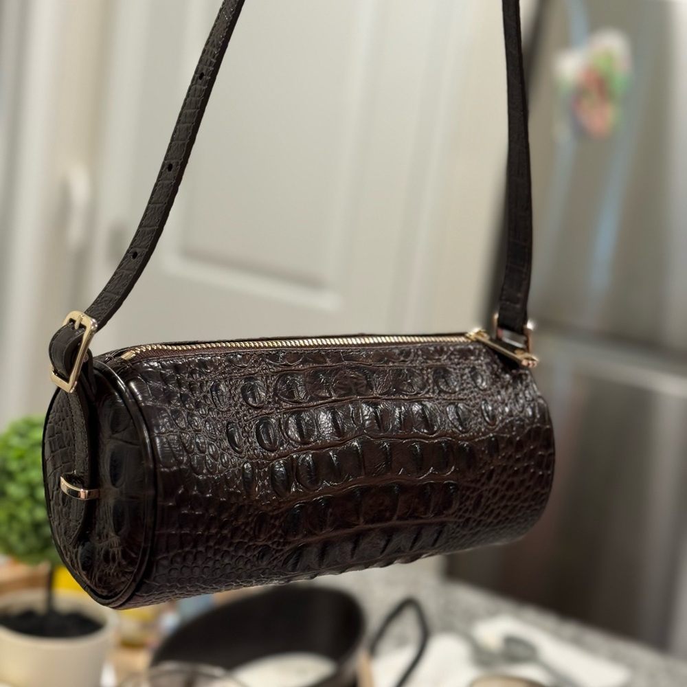 Brahmin Billie Bag Chocolate Alden Road